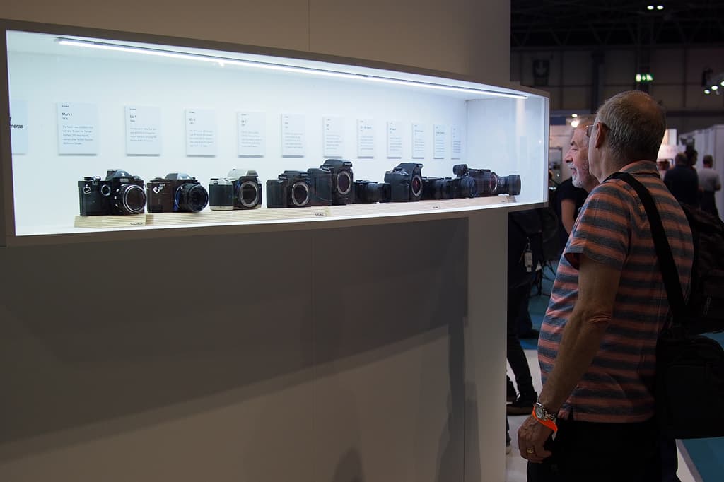 Sigma camera history on display at TPS