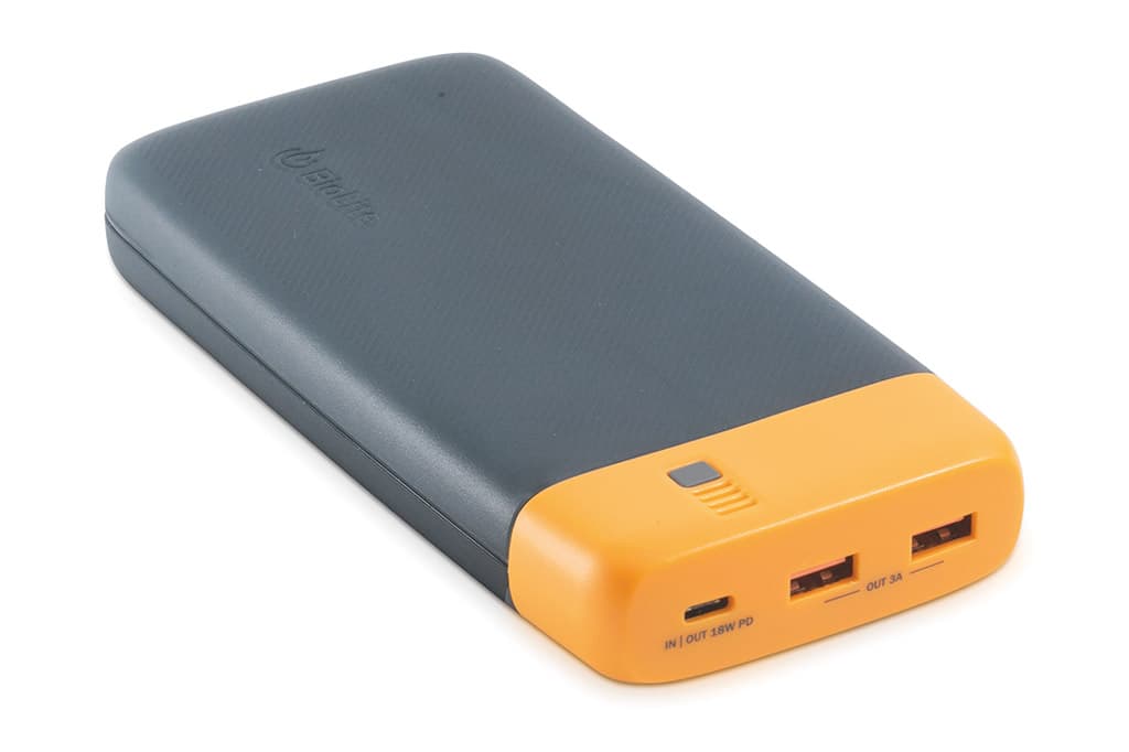 Carry a USB power bank