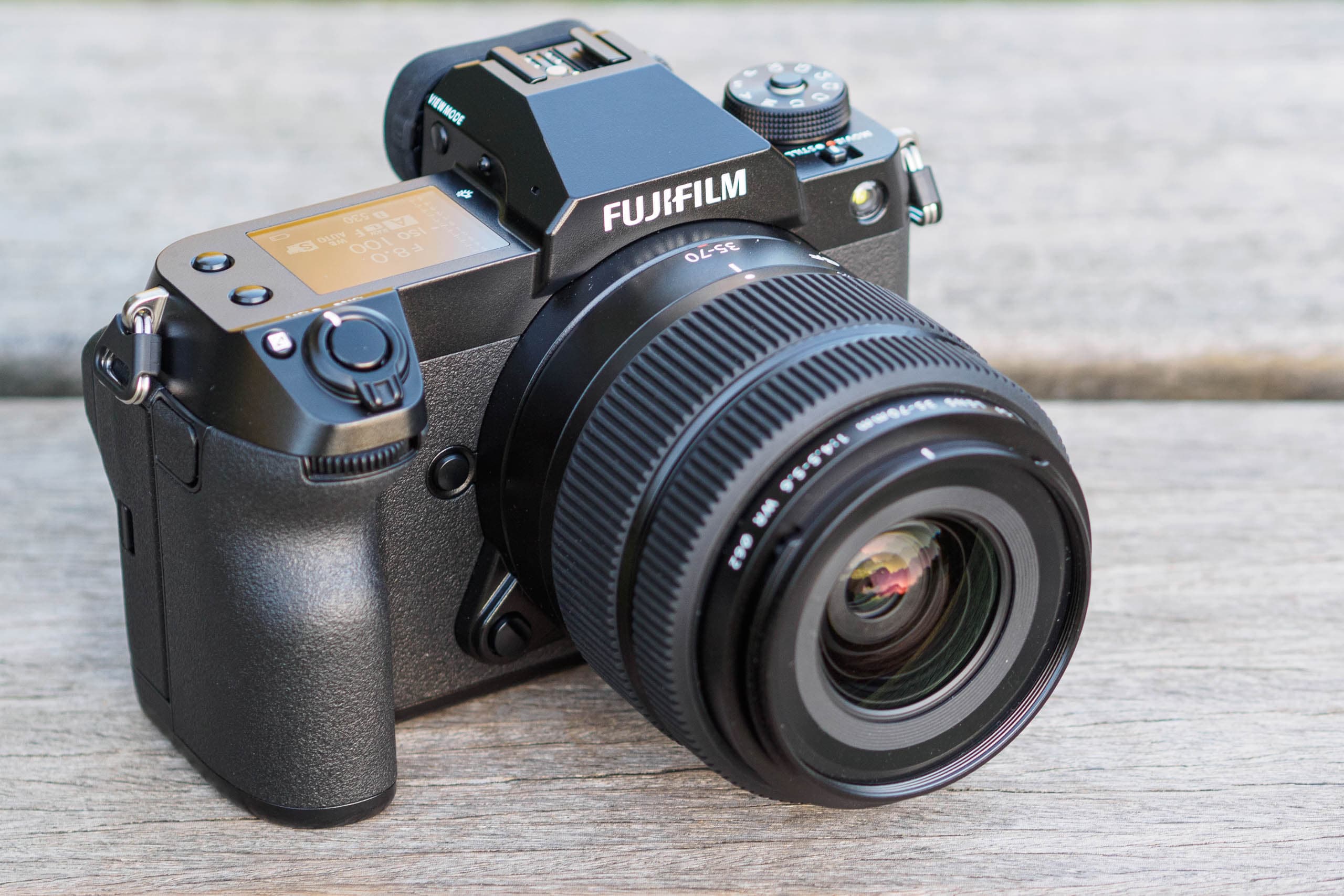 Fujifilm GFX50S II with GF 35-70mm F4.5-5.6 WR lens