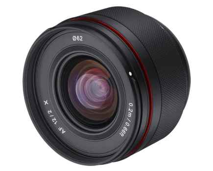 Samyang AF 12mm F2 X mount lens