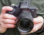 Sony Alpha 7 IV in hand