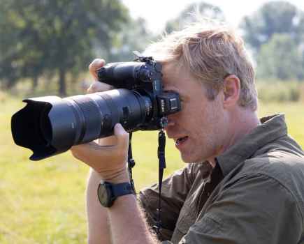 Kingsley Singleton shooting with the Nikon Z7 II