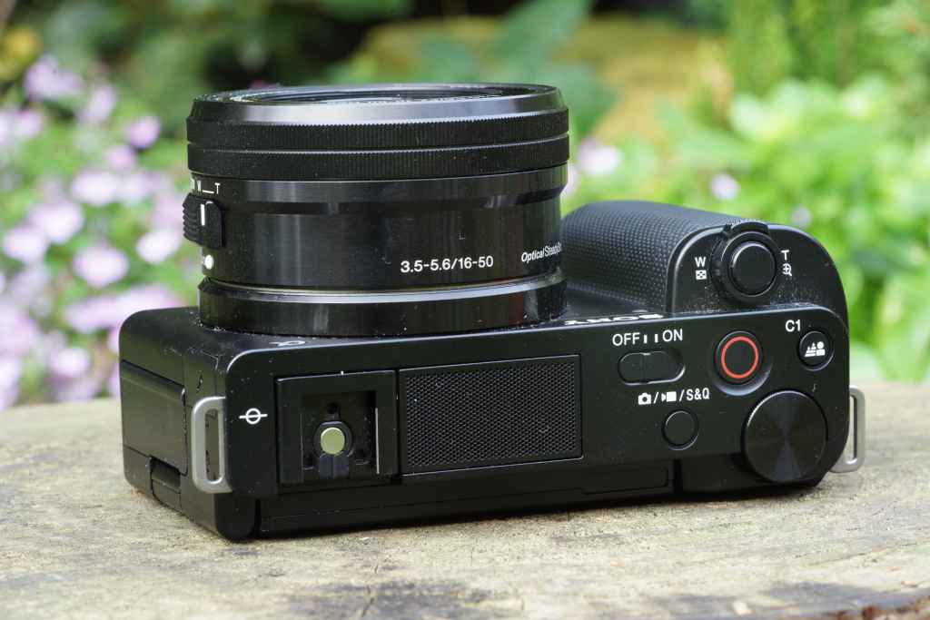 Sony ZV-E10 Camera, top controls