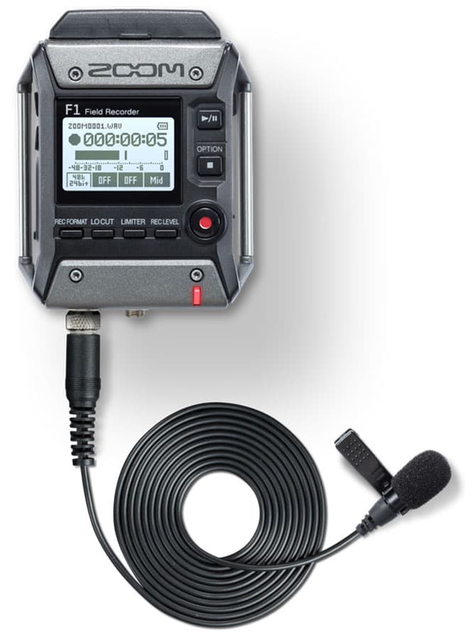 Zoom F1 field recorder video accessory