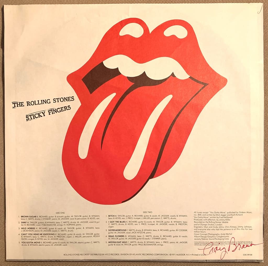 rolling stones tour sticky fingers