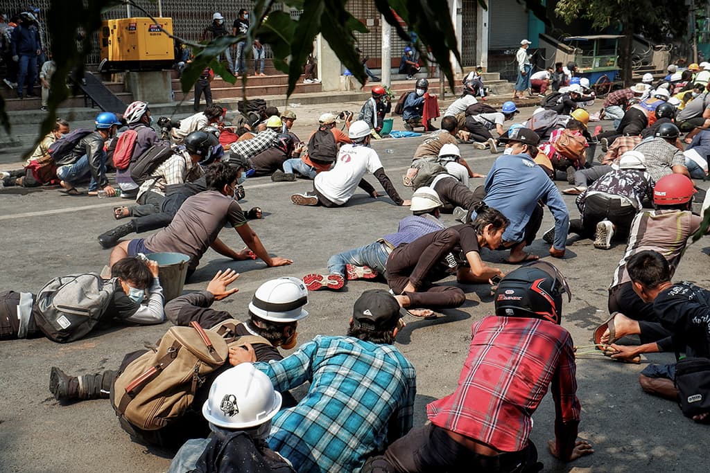 ‘Myanmar Protest’, by Reuters ‘stringer’ photographer