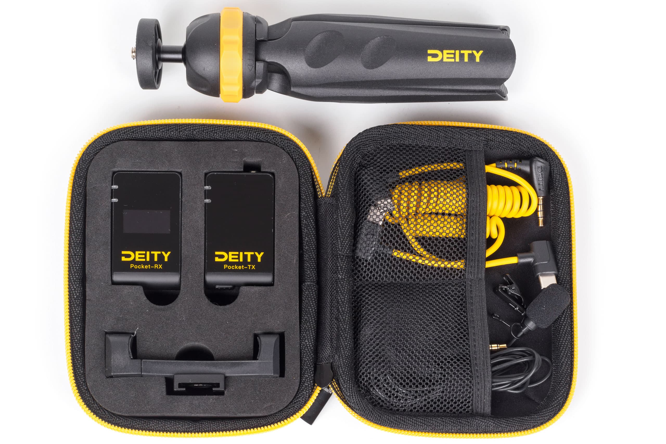 Deity Pocket Wireless Mobile Kit in its case