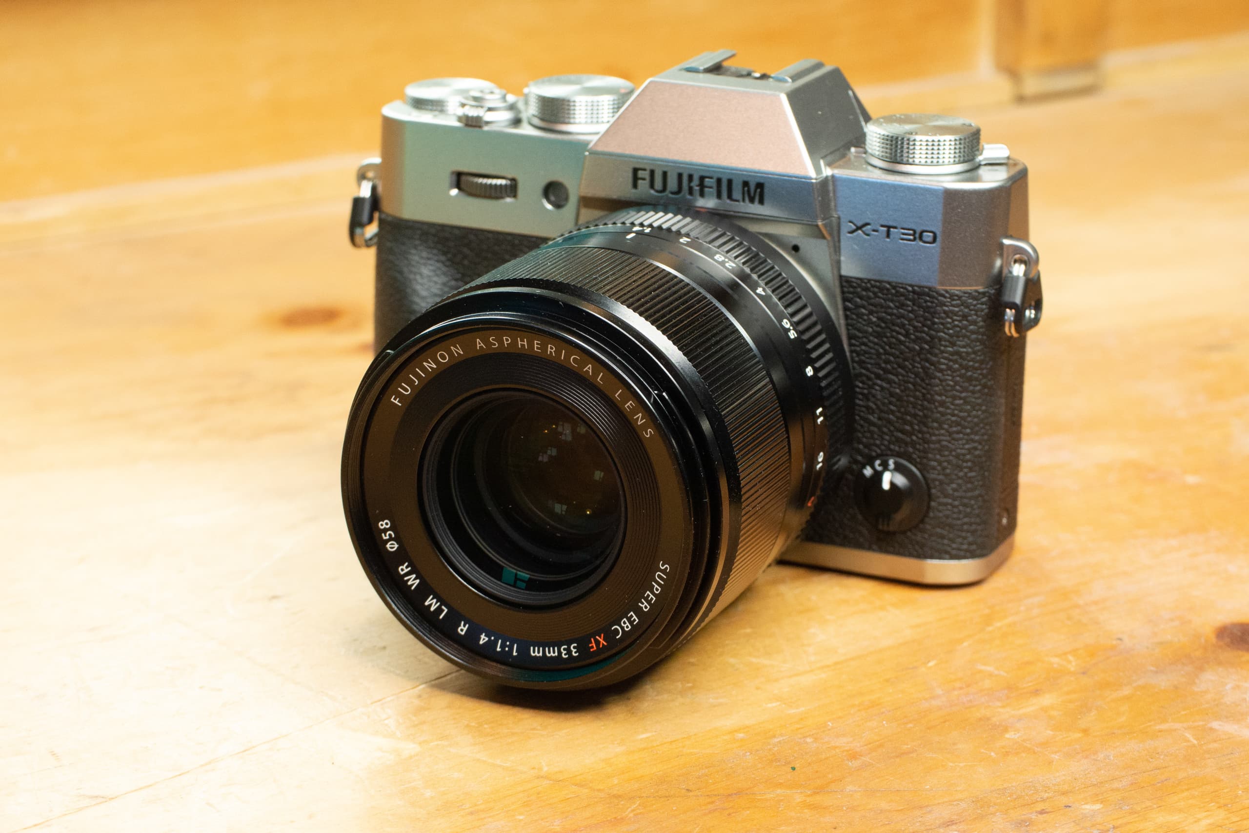 Fujifilm X-T30 II with new 33mm f1.4 lens