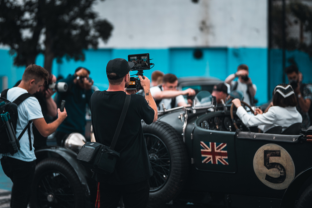 Behind the scenes of UK Shooters x Bentley meet