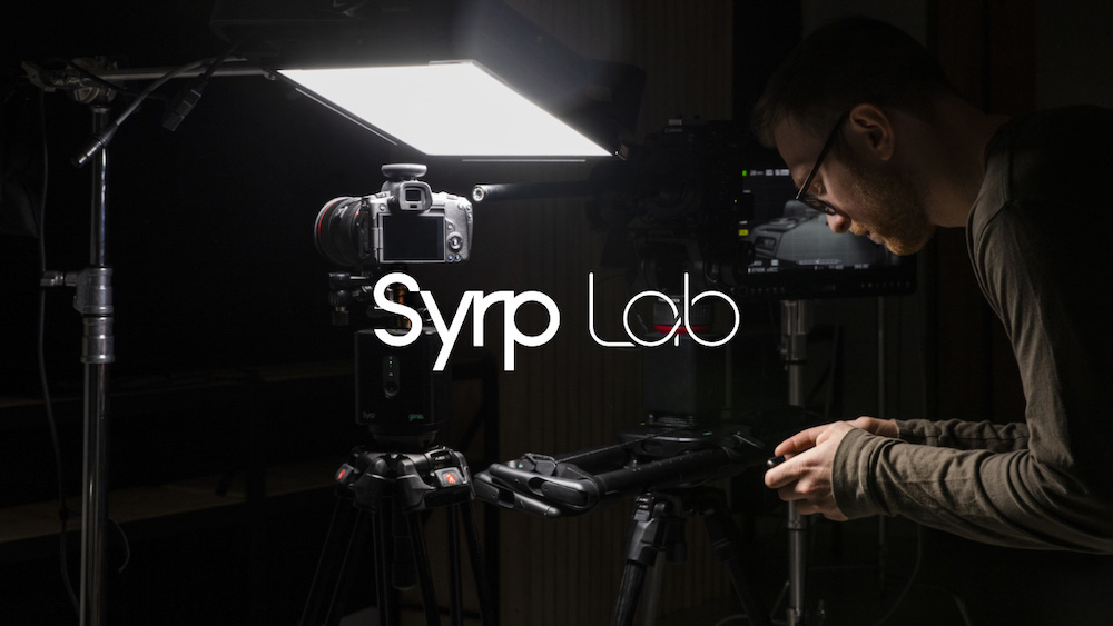 The official rebranding image for the new Syrp Lab operation