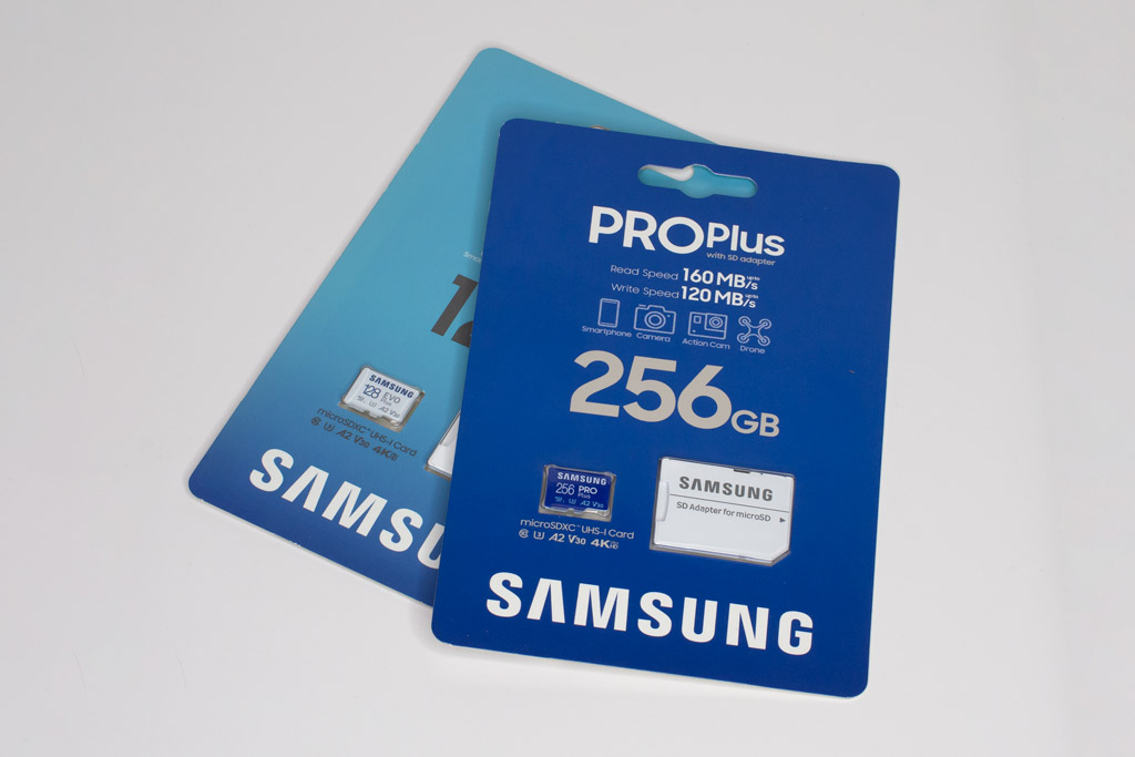 Examen de la carte SD Samsung PRO Plus (256 Go) 