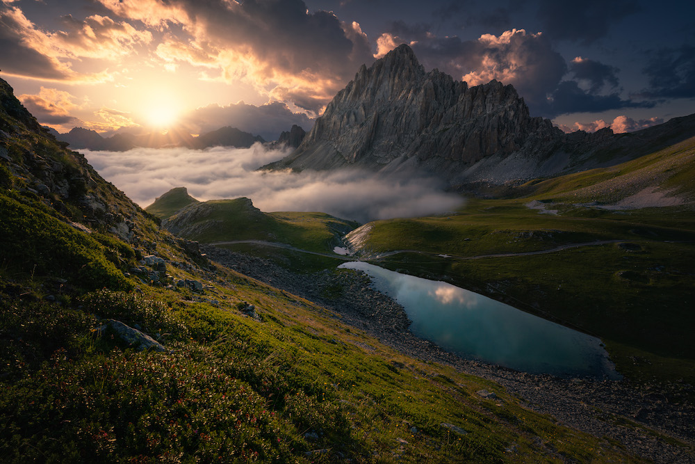 Andrea Zappia - Above The Clouds; part of a portfolio that won him third place in the International Landscape Photographer of the Year 2021 title. Image: Andrea Zappia/The 8th International Landscape Photographer of the Year competition