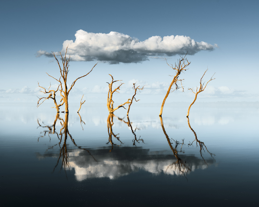 Ben Goode - Reflector, Lake Bonney, South Australia, won him third place in the International Landscape Photograph of the Year 2021. Image: Ben Goode/The 8th International Landscape Photographer of the Year competition