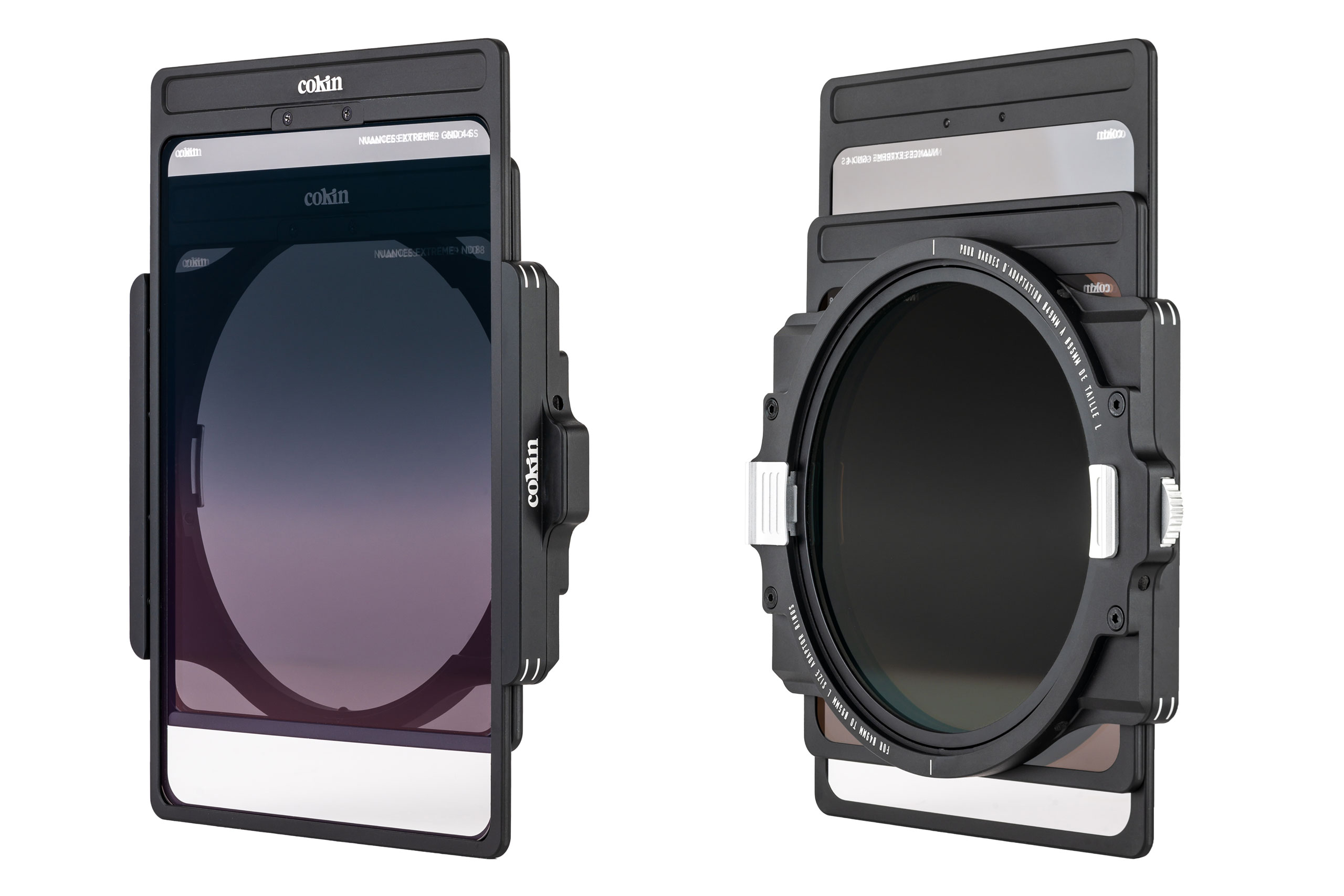 Cokin NX-Series filter hold front and back views