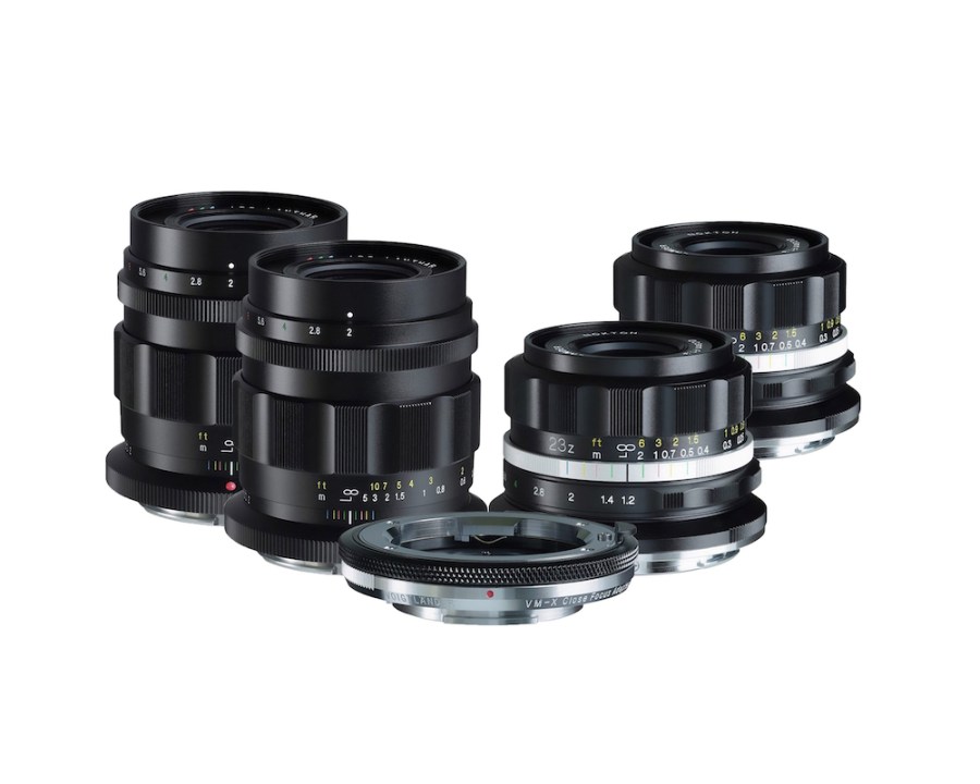Cosina's new Voigtlander prime lens quartet for Nikon Z-mount and Fujifilm X-mount cameras