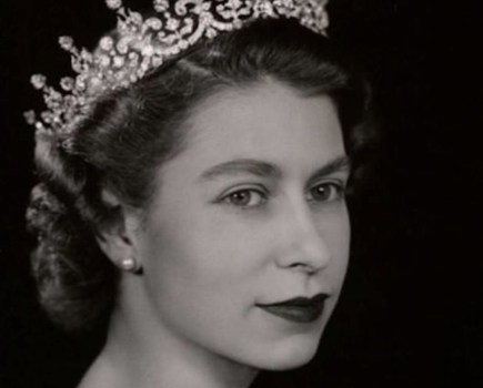 The previously unseen Dorothy Wilding 1952 portrait of Queen Elizabeth II was released on The Royal Family's Twitter account. Image: Dorothy Wilding/Royal Collection Trust