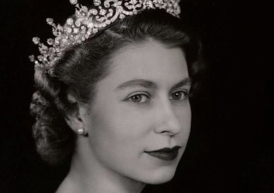 The previously unseen Dorothy Wilding 1952 portrait of Queen Elizabeth II was released on The Royal Family's Twitter account. Image: Dorothy Wilding/Royal Collection Trust