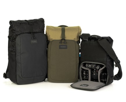 Tenba's updated Fulton V2 backpacks