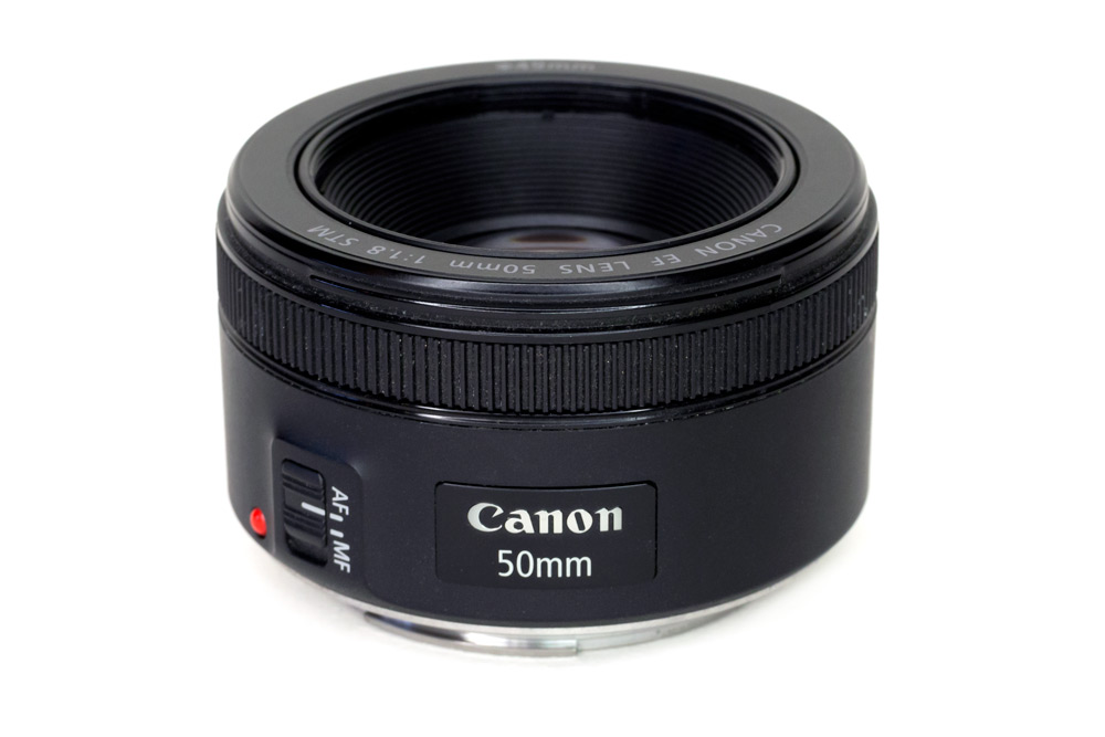 Canon EF 50mm F1.8 STM prime lens