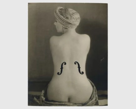 Man Ray's iconic 1924 photograph Le Violon d'Ingres