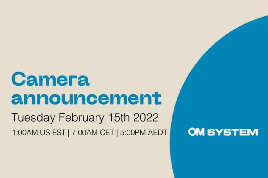 OM Digital Solutions reveals its 'Camera Announcement' will be on 15 February 2022