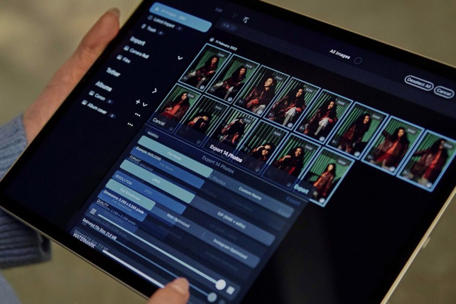 Capture One for iPad will be available in a Beta version in April 2022