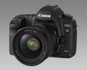The groundbreaking EOS 5D Mark II with a 24mm lens