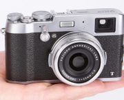 Best Second-hand Classic Compact Cameras: Fujifilm X100T in-hand - second-hand classic