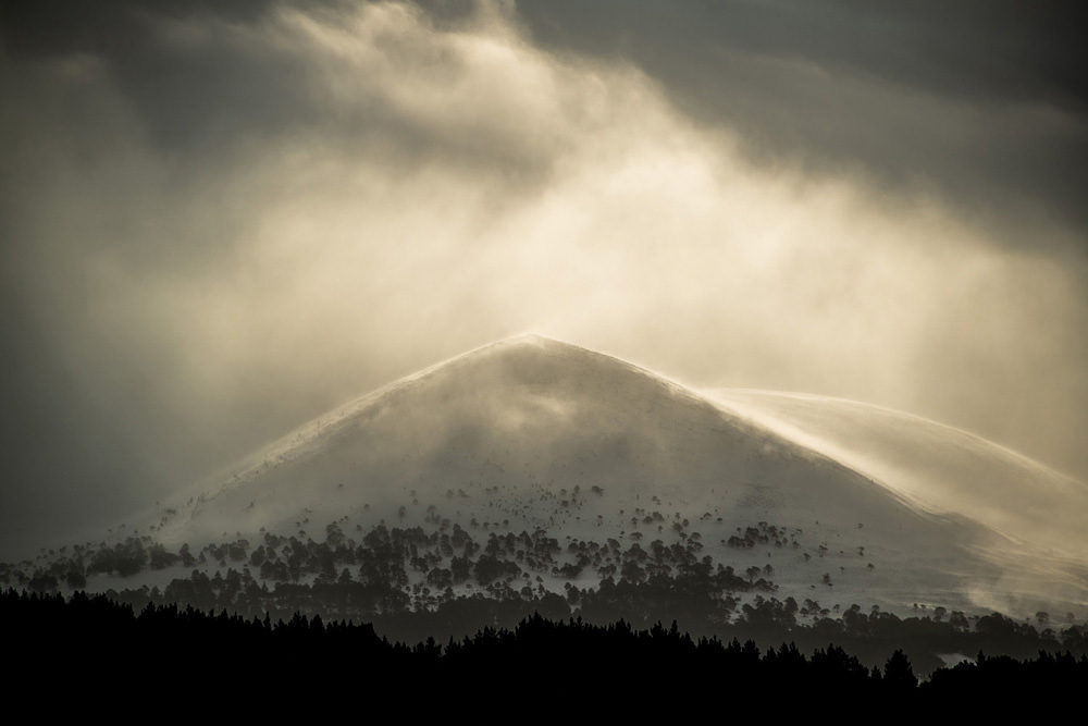 Cairngorm Squall won the Scottish Landscape - The Land category of the Scottish Nature Photographer of the Year Awards 2021. © Graham Niven 
