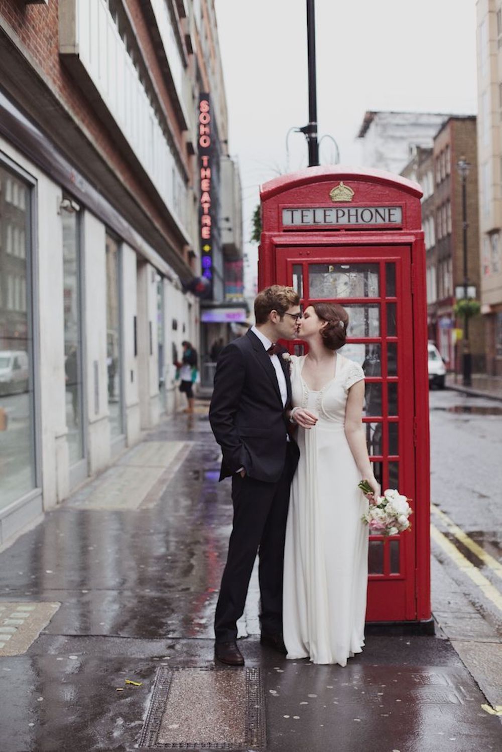 Street wedding scene. © Devlin Photos