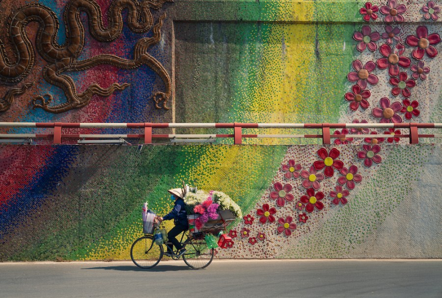 Thanh Nguyen Phuc's Bike with Flowers, Winner, Open competition, Travel, Sony World Photography Awards 2022