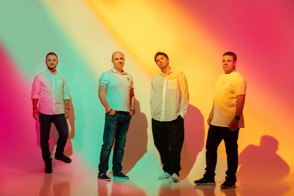 The Skylum senior management team (from left to right): Alex Tsepko (chief expansion officer), Dima Sytnik (co-founder and chief product officer), Paul Muzok (co-founder and chief web experience officer) and Ivan Kutanin (CEO) 