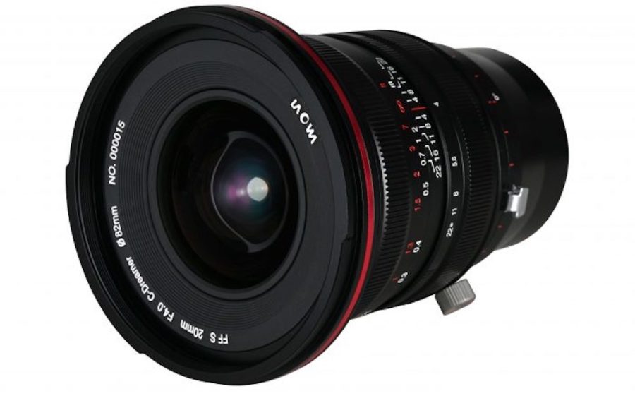 The new Laowa 20mm f:4 Zero-D Shift lens