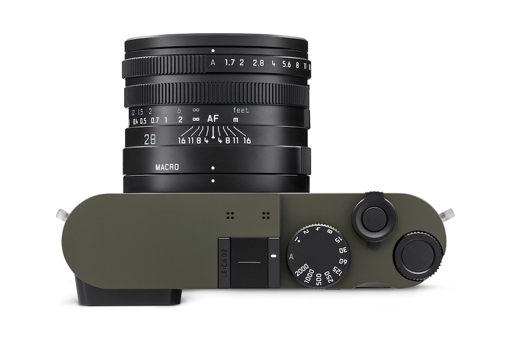 The top of the 47MP Leica Q2 Monochrom Reporter