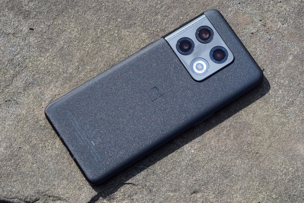 OnePlus 10 Pro Matte Black – Rear. Photo credit: Joshua Waller.