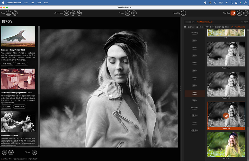 image editing in dxo filmpack 6 software black and white