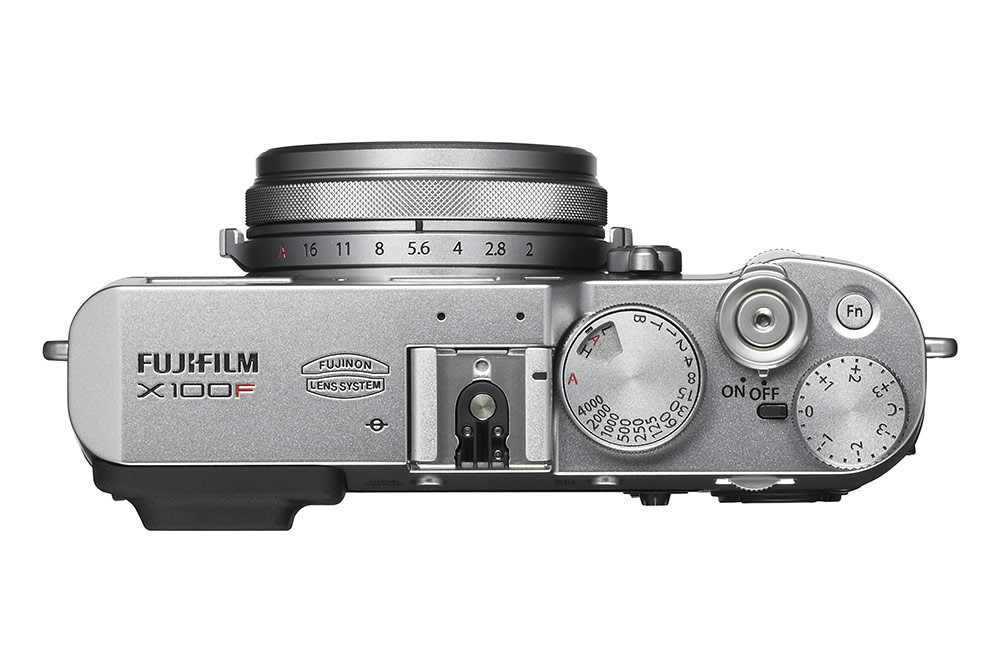 Fujifilm X100F top dials