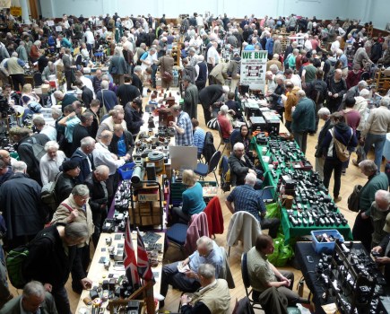 A very busy previous Photographica camera collectors fair