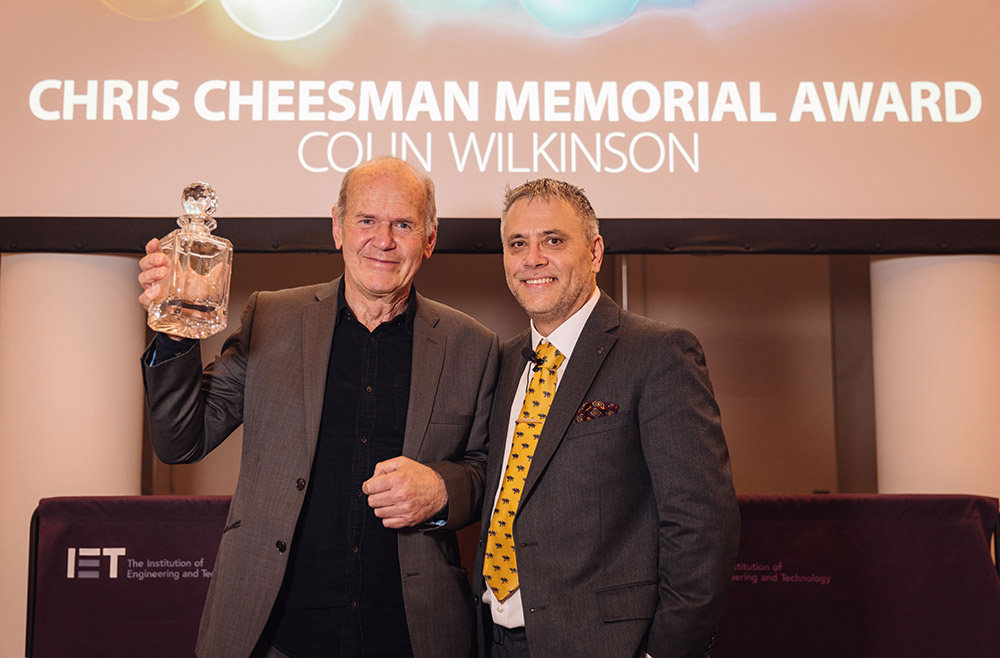 colin wilkinson receiving his ap awards 2022