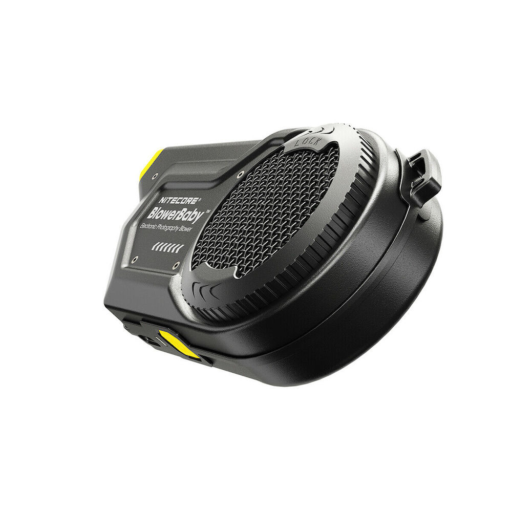 An angled view of the Nitecore BlowerBaby