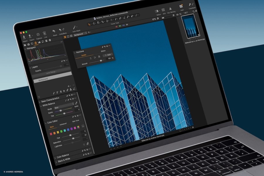 Capture One 22 imaging software has been to version 15.2.0