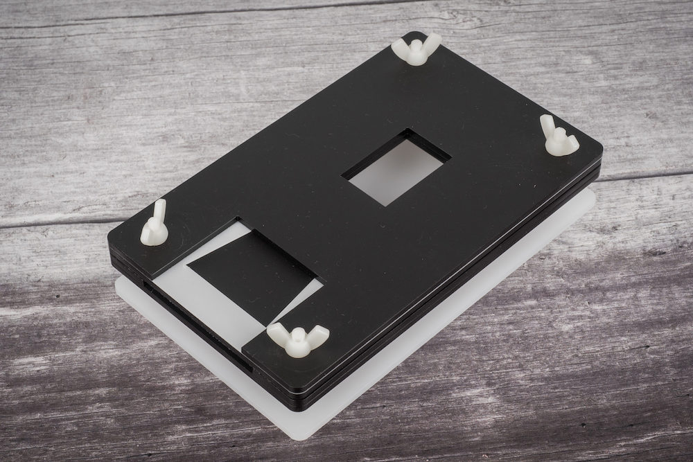 The Essential Film Holder is currently available in 35mm or 120 formats or a 35mm and 120 kit