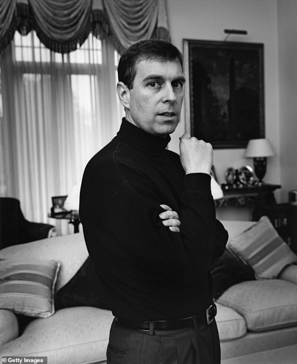 Prince Andrew as photographed by John Stoddart in 2000. © John Stoddart/Getty Images