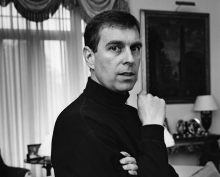 Prince Andrew, photographed by John Stoddart in 2000