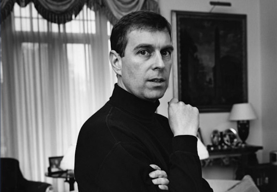 Prince Andrew, photographed by John Stoddart in 2000