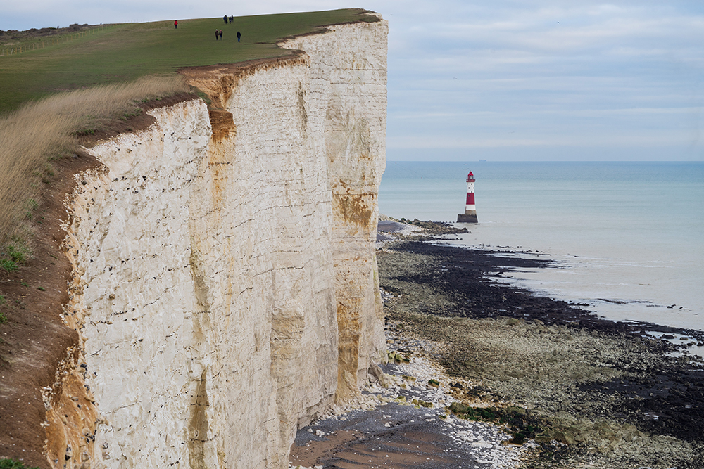 cliff landscape taken with full-frame mirrorless camera