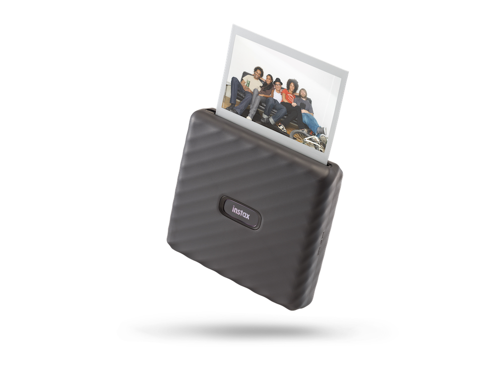 The Fujifilm Instax Link WIDE produces 6x10cm prints and charges via a Micro USB port