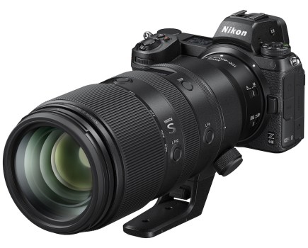 The Nikkor Z 100-400mm f:4.5-5.6 VR S zoom on a Nikon Z 6II body