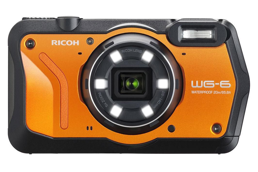 Ricoh WG-6 (Orange) Waterproof camera
