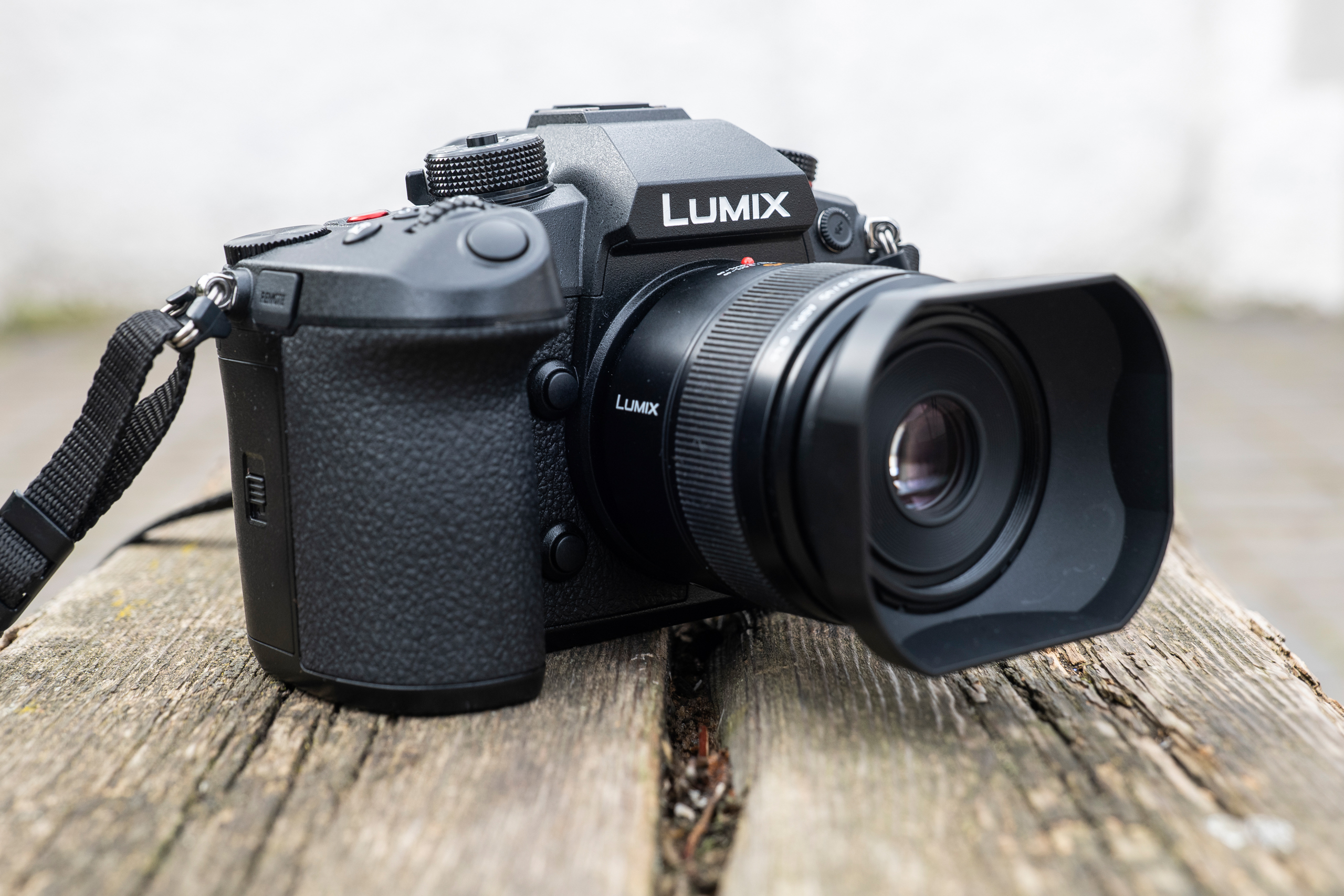 Panasonic Lumix GH6 with lens